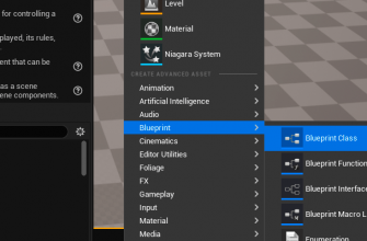 Blueprint class Unreal Engine