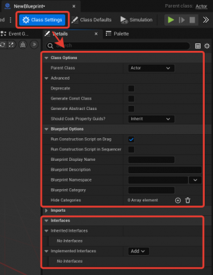 Blueprint class Unreal Engine: блюпринт классы UE5, UE4 | ООП