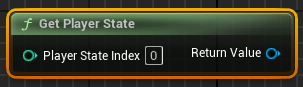 Unreal Engine функция Get Player State