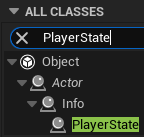 Иерархия класса Player State