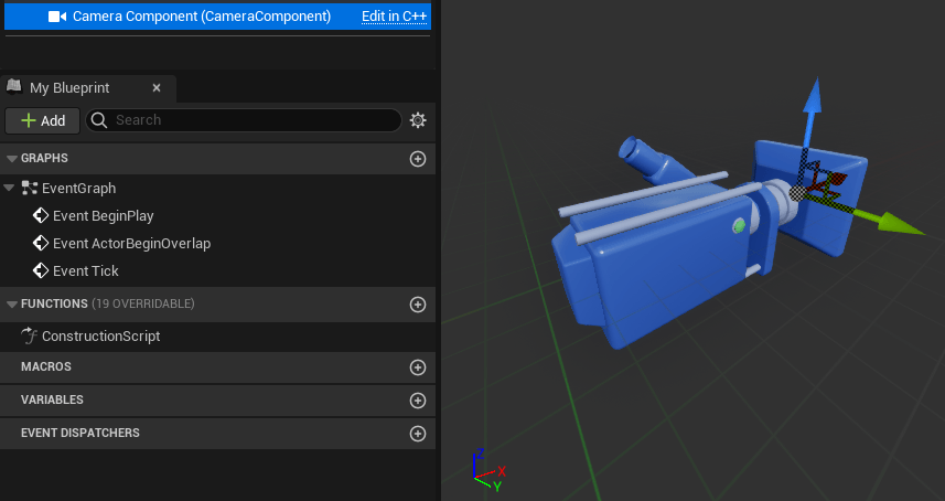 Camera Component в Unreal Engine Camera Component в Unreal Engine