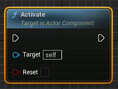 Blueprint-функция Activate в Unreal Engine (UE5, UE4) Blueprint-функция Activate в Unreal Engine (UE5, UE4)