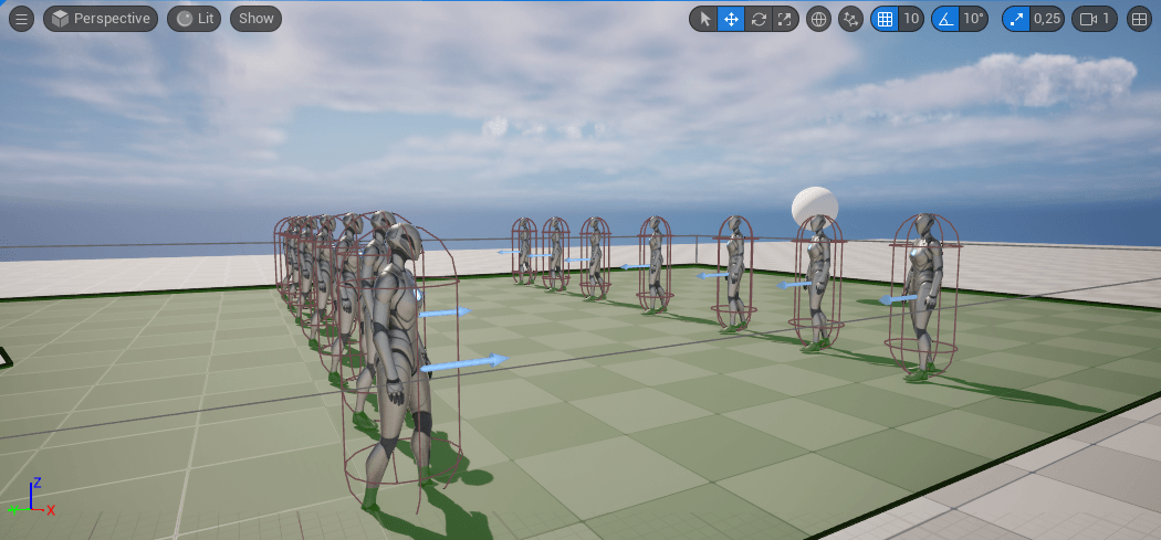 Navigation Agents (Nav Agents, AI Agents) - навигационные ИИ-агенты в Unreal Engine Navigation Agents (Nav Agents, AI Agents) - навигационные ИИ-агенты в Unreal Engine