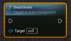 Blueprint-функция Deactivate в Unreal Engine (UE5, UE4) Blueprint-функция Deactivate в Unreal Engine (UE5, UE4)