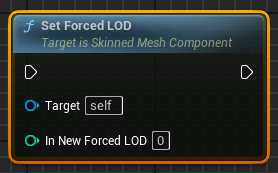 Blueprint-функция Set Forced LOD в Unreal Engine (UE5, UE4) Blueprint-функция Set Forced LOD в Unreal Engine (UE5, UE4)