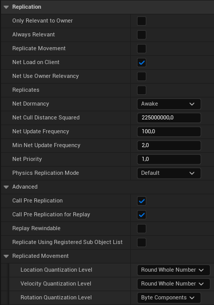 Actor Details: Replication Actor Details: Replication