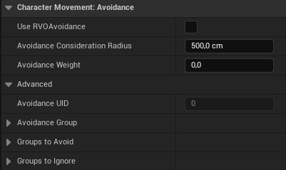 Character Movement: Avoidance Character Movement: Avoidance