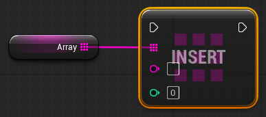 Blueprint-функция Insert Blueprint-функция Insert