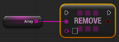 Blueprint-функция Remove Item Blueprint-функция Remove Item