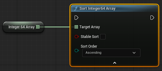 Blueprint-функция Sort Integer64 Array Blueprint-функция Sort Integer64 Array