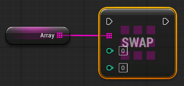 Blueprint-функция Swap Array Elements Blueprint-функция Swap Array Elements
