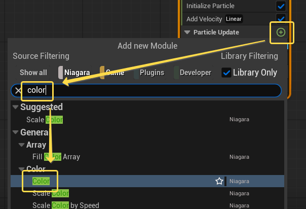 VFX эффекты в Unreal Engine: Niagara System, Emitter и Particle